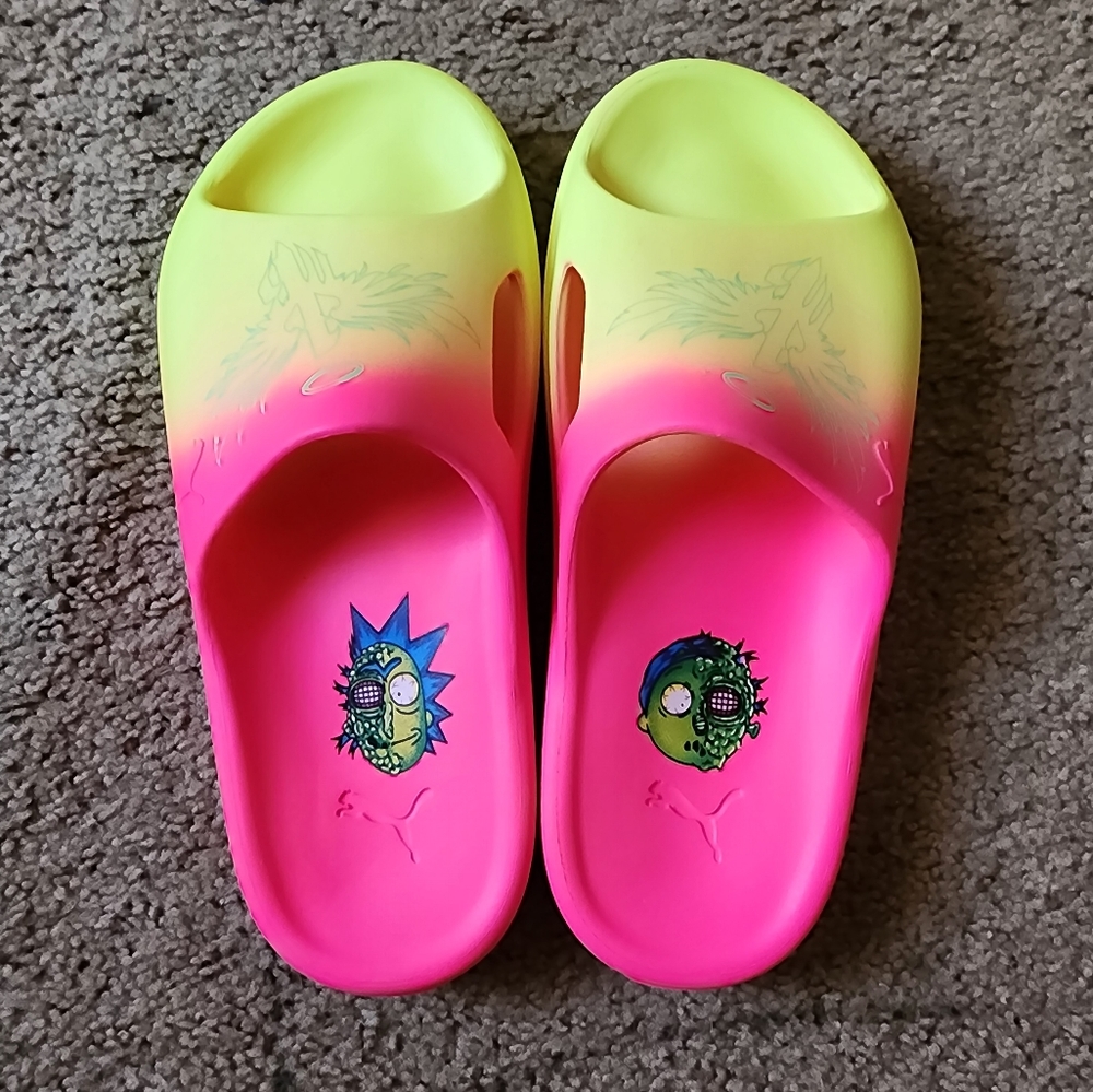 Puma Lamelo Ball Shibui Cat .02 MB Rick and Morty slides